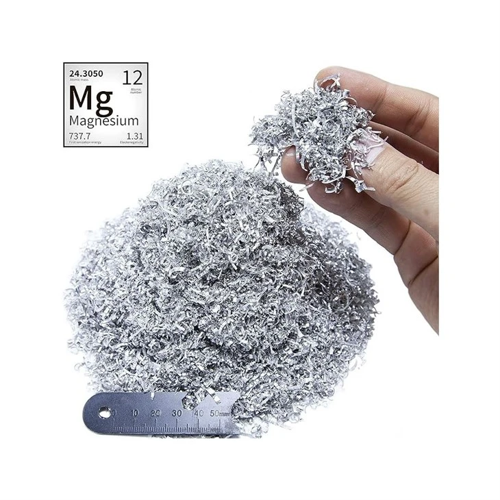Grau d'especificació del producte Grau industrial Ús/aplicació Tipus d'embalatge industrial Mida de l'embalatge de la bossa 25 kg Fórmula química Mg+2 Número CAS 7439-95-4 Puresa 99% Massa molar 24,305 G/mol Fórmula Mg Descripció del producte Coincidint amb els requisits cada cop més creixents Dels clients, estem compromesos a proporcionar tornejats de magnesi.